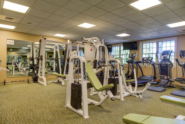 Various fitness machines found in Fitness Room